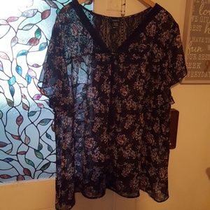 Torrid size 5 sheer top